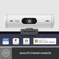 Logitech BRIO 500 1920 x 1080 Webcam - Crystal Clear Video Quality & Advanced Features for Professional Streaming